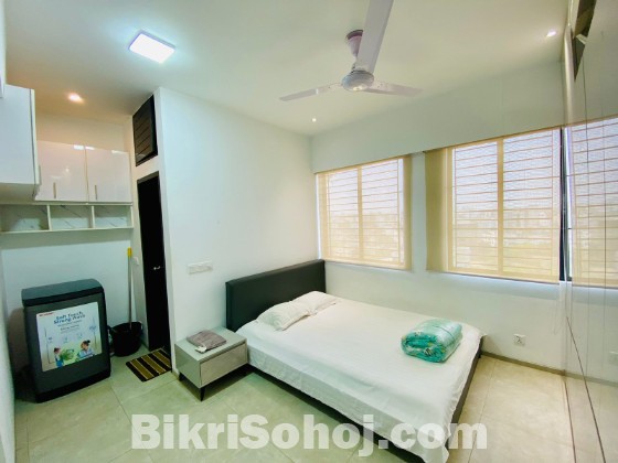 Premium 2BHK Furnished Apartment in Bashundhara R/A, Dhaka